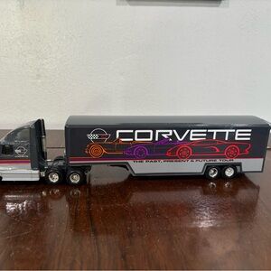 Corvette Diecast Truck and Trailer